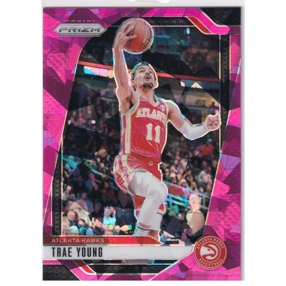 2025 Panini Prizm - Trae Young #84 - Pink Ice Prizm